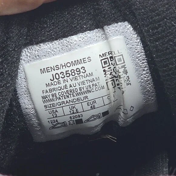 Merrell Moab 3 Vent Mens Size 13 Brown Hiking Shoes Camping Outdoors Casual - Picture 6 of 13